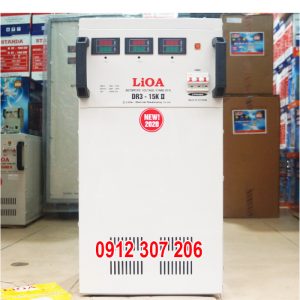 Ổn áp 3 pha 15kva dùng cho nơi điện 3 pha quá yếu